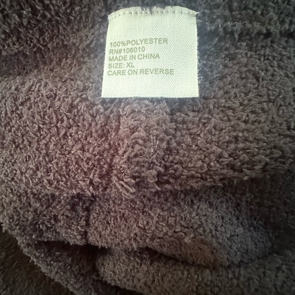 Softies Solid Marshmallow Reverse Seam Crewneck Lounge Set Size XL New With Tags - Picture 14 of 14